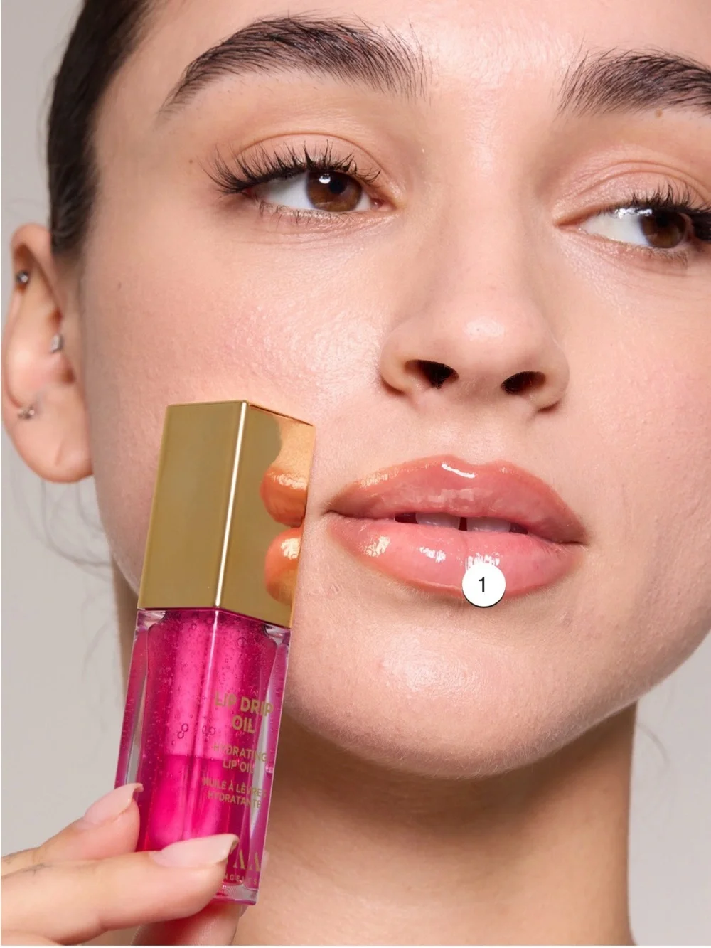 Lavaa Lip Drip Oil in Bubblegum